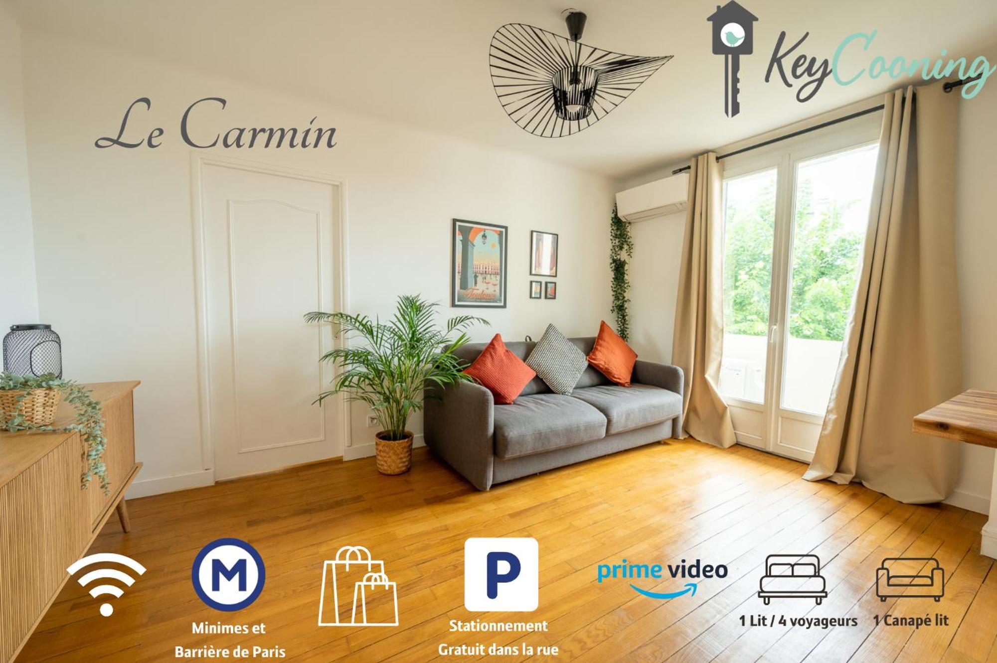 Le Carmin - Calme, Spacieux Et Climatise Toulouse Ngoại thất bức ảnh